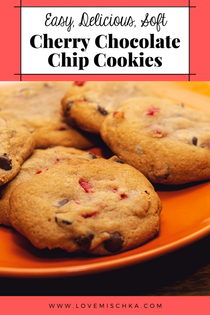 Easy, Delicious, Soft Cherry Chocolate Chip Cookies | lovemischka.com