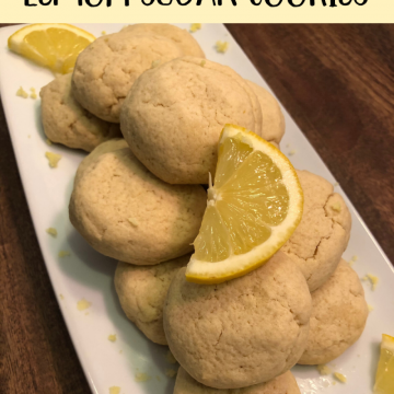 Easy, Soft, & Chewy Lemon Sugar Cookies