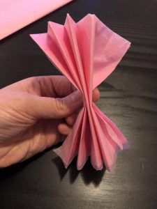 How to Fold Tissue Paper Flowers