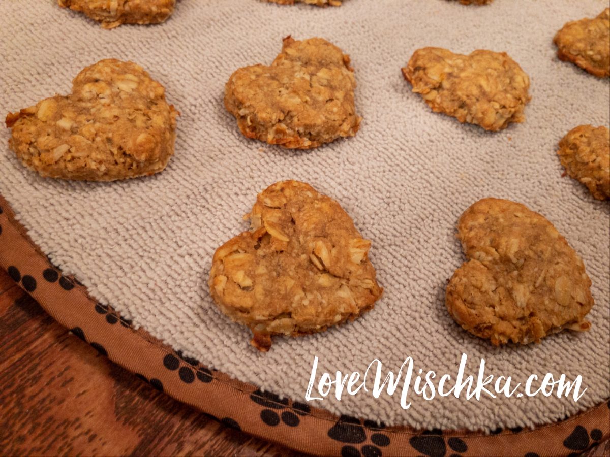 Peanut Butter Banana Dog Treats