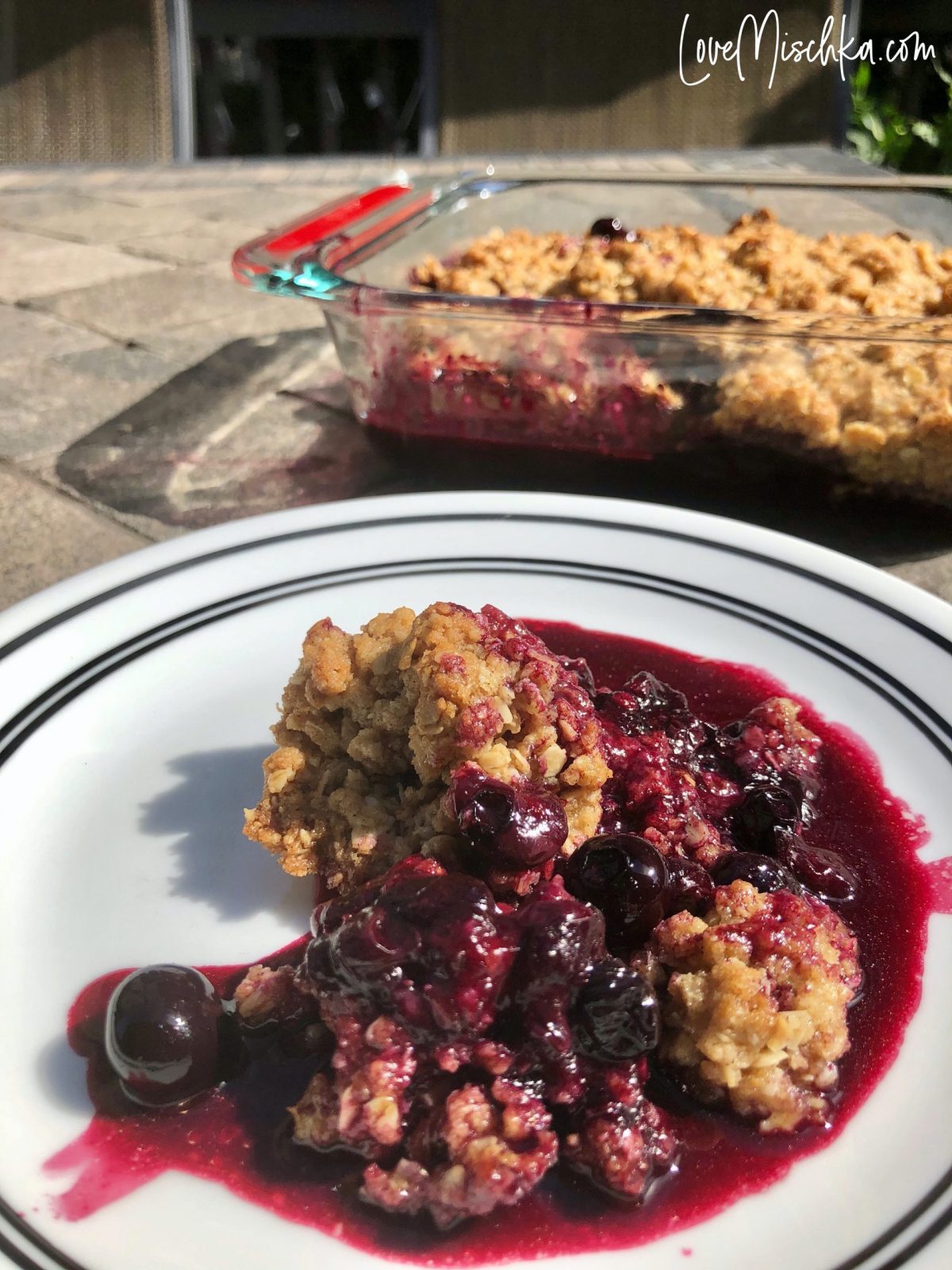 Easy Blueberry Crisp Recipe