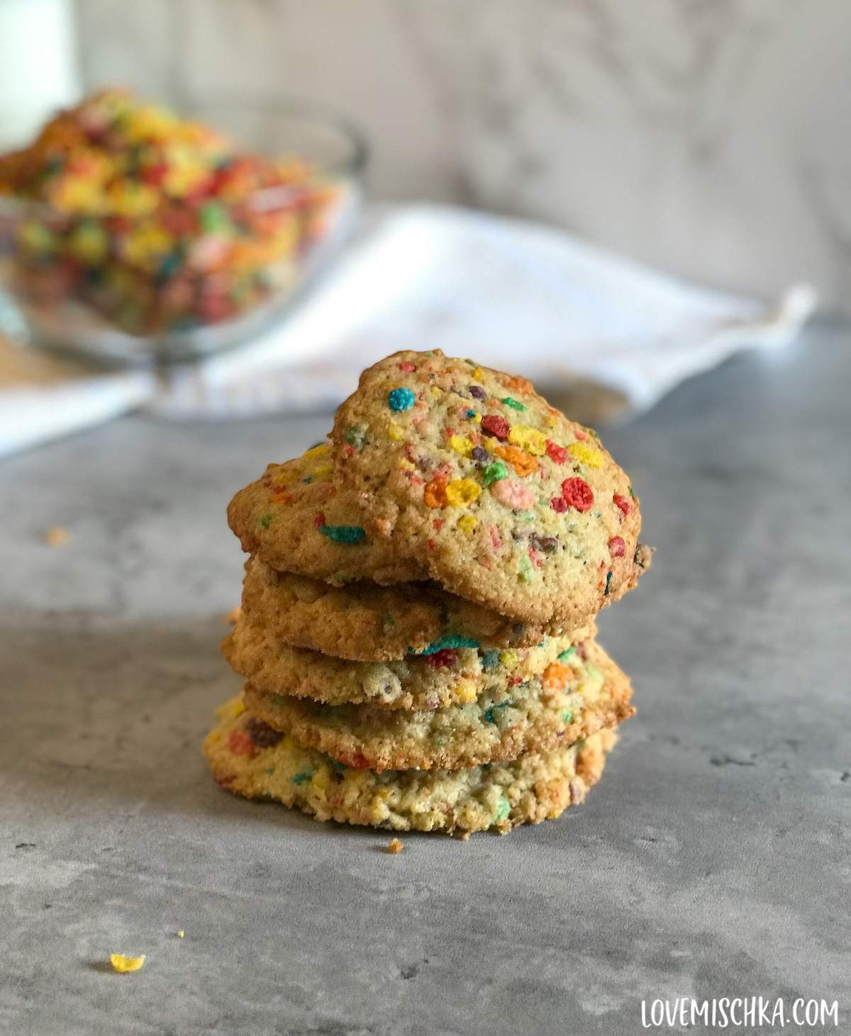 Incredible Froot Loops Soft Sugar Cookies Recipe