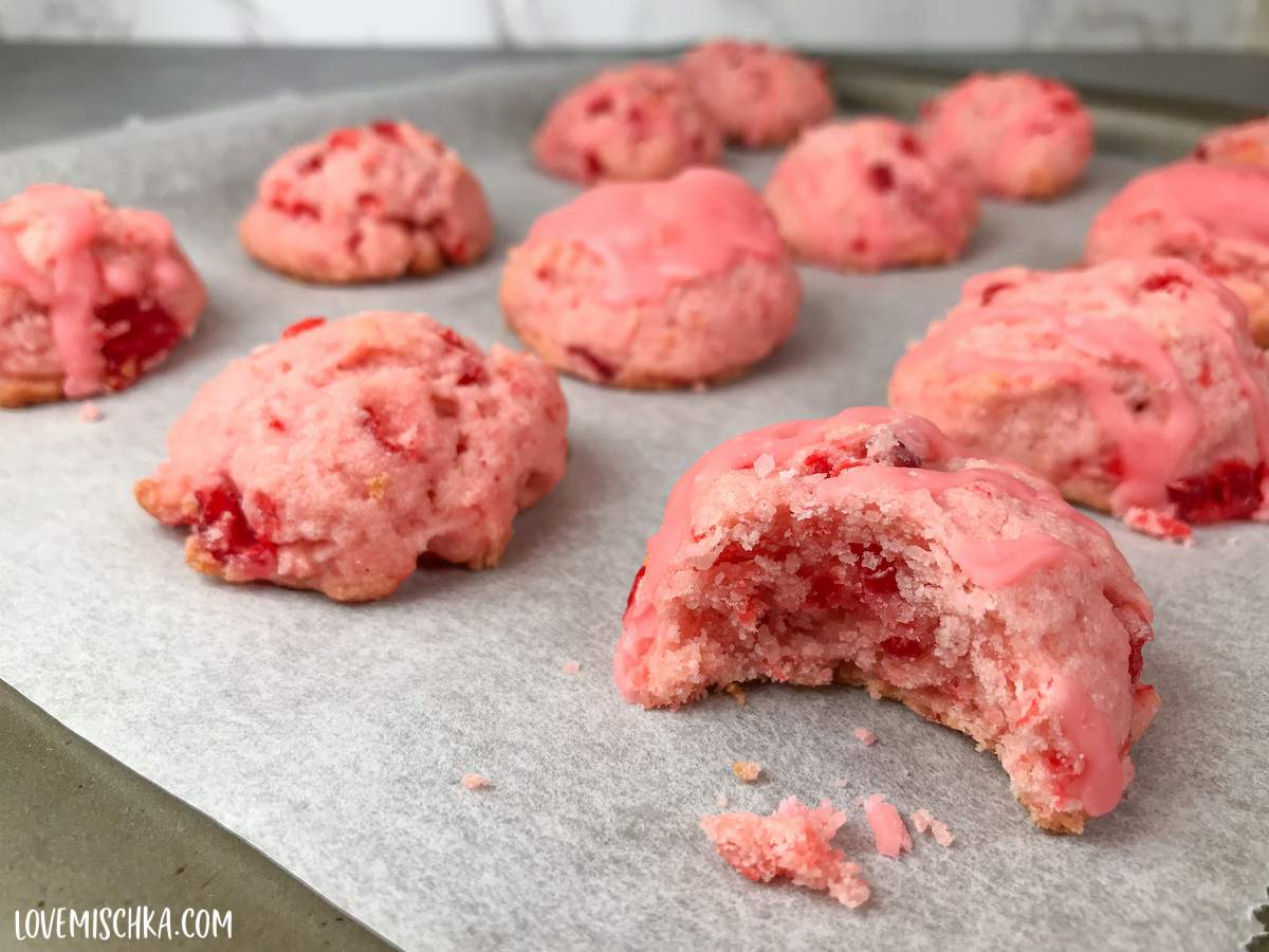 Cherry Tea Cakes: Lingerie Cookies