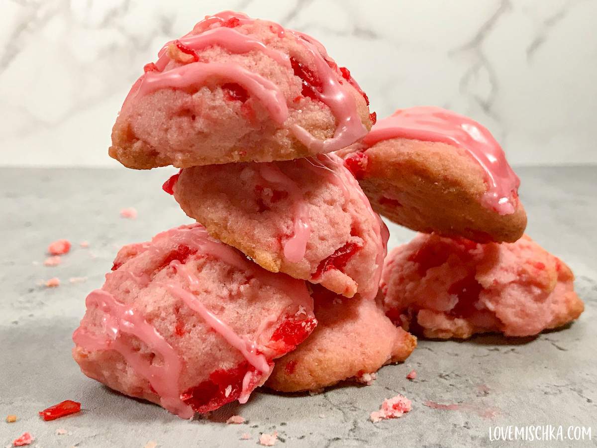 Cherry Tea Cakes: Lingerie Cookies