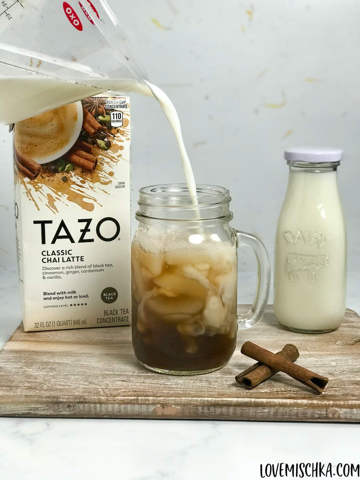 Cold Brew Peach Iced Tea - Choosing Chia