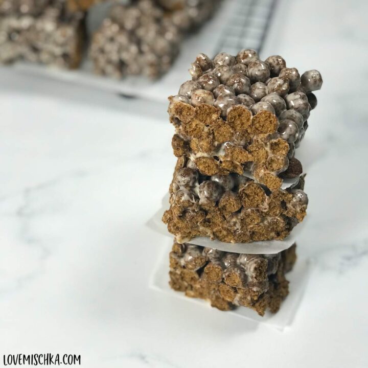 Cocoa Puff Cereal Bars Recipe Love Mischka