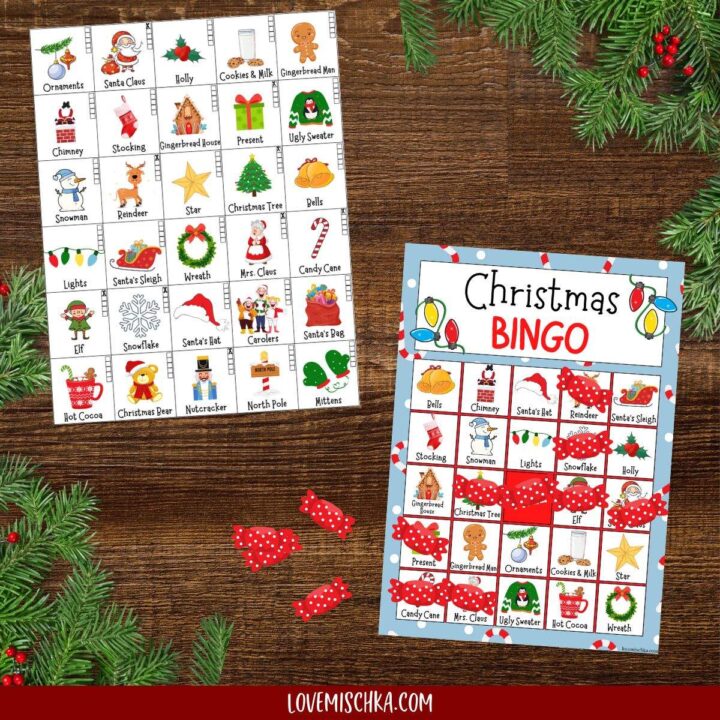 Free Christmas Bingo Printable - Love Mischka