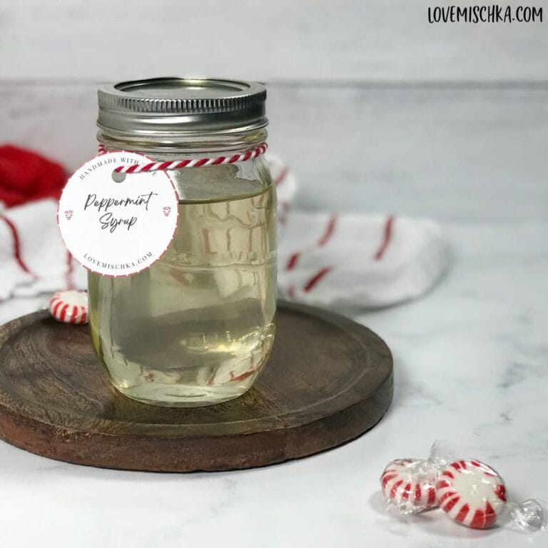 Homemade Peppermint Syrup Recipe Love Mischka