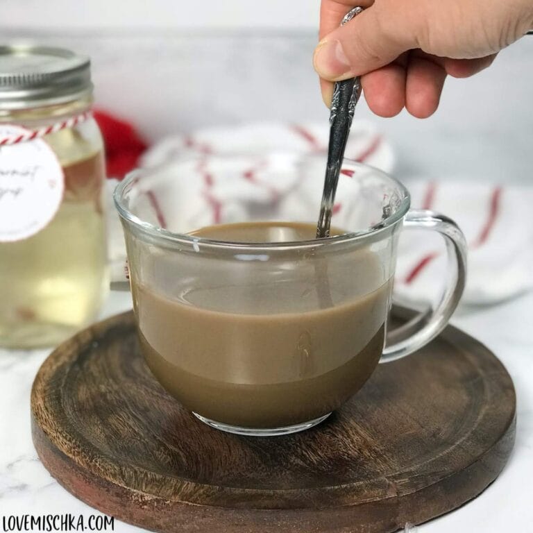 Homemade Peppermint Syrup Recipe Love Mischka