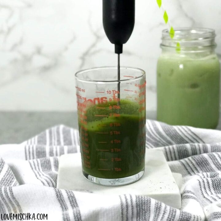 Vanilla Matcha Latte Recipe Love Mischka