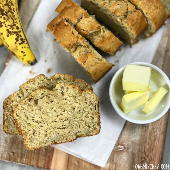 Banana Bread Recipe No Baking Soda Love Mischka