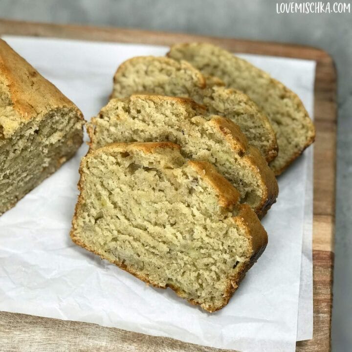 Banana Bread Recipe No Baking Soda Love Mischka