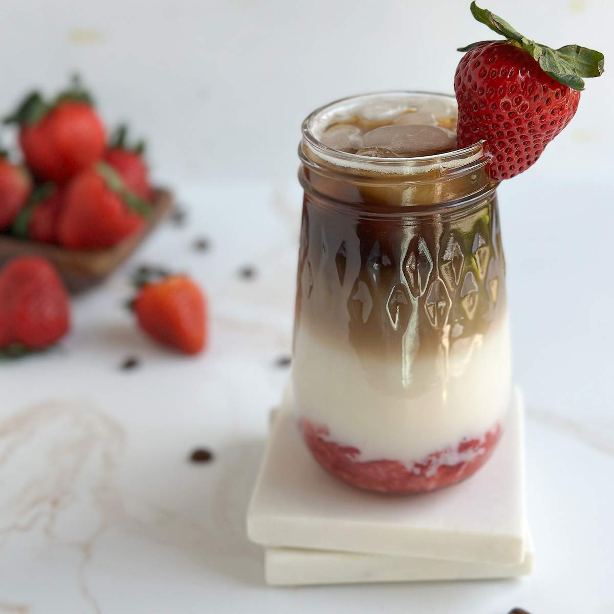 Strawberry & Chocolate Latte Recipe