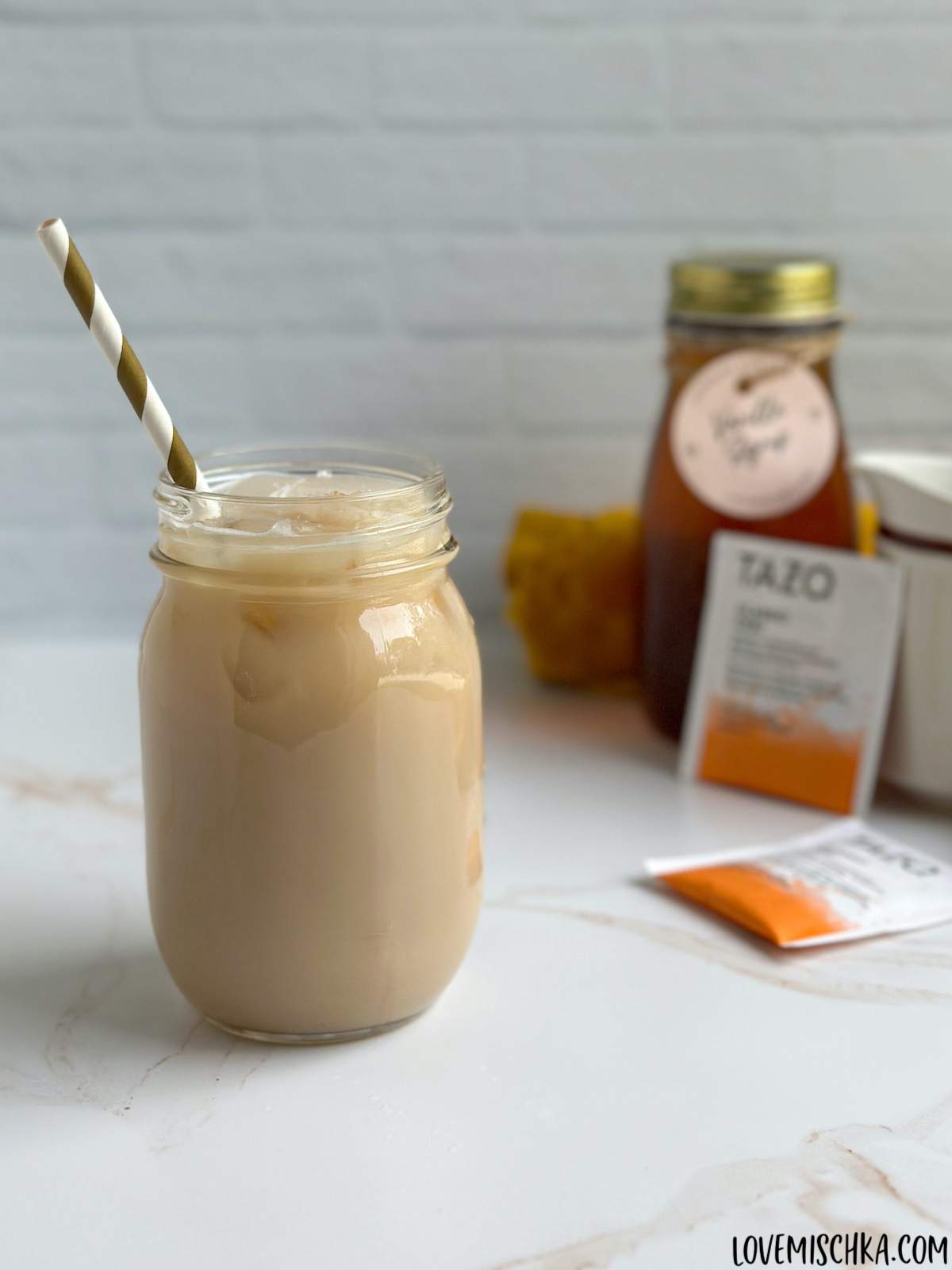 Peach And Vanilla Chai Iced Tea, Iced Tea Recipe