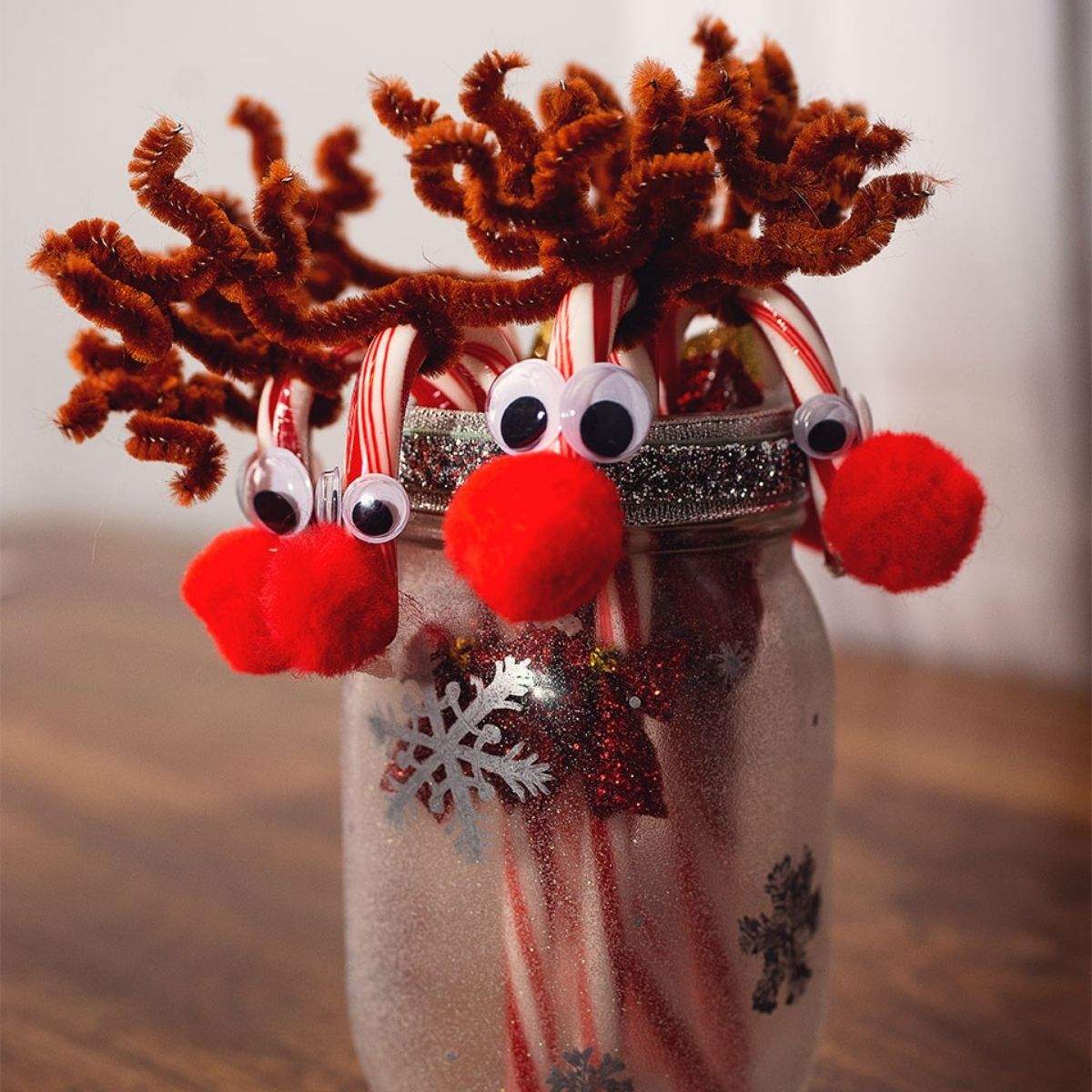 How to Make DIY Reindeer Candy Canes - Love Mischka, image size:1200x1200